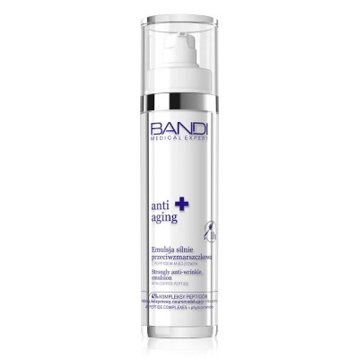 Strongly anti-wrinkle emulsion with copper peptide
