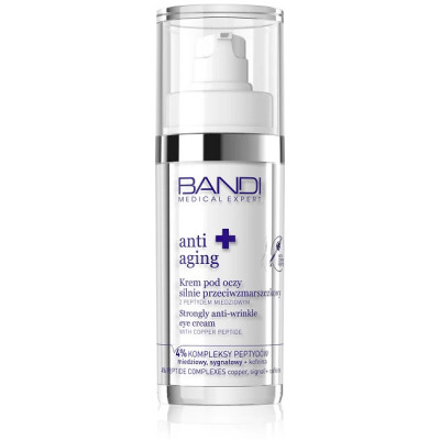Strongly anti-wrinkle eye cream with copper peptide Strongly anti-wrinkle eye cream with copper peptide