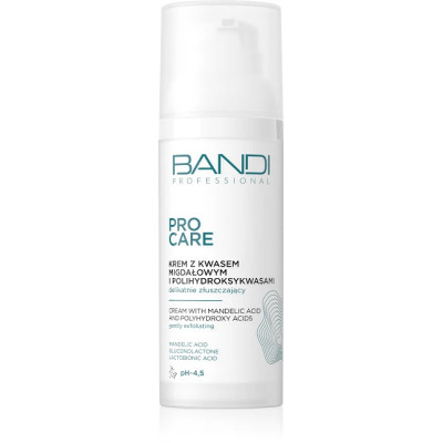 Cream with mandelic acid and polyhydroxy acids gently exfoliating Cream with mandelic acid and polyhydroxy acids gently exfoliating