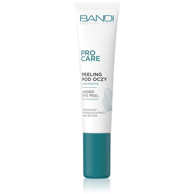 Under eye peeling with keratolin Under eye peeling with keratolin