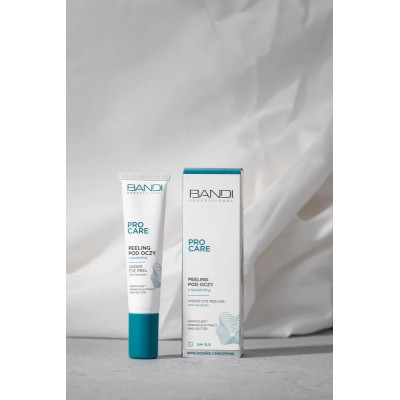 Under eye peeling with keratolin Under eye peeling with keratolin