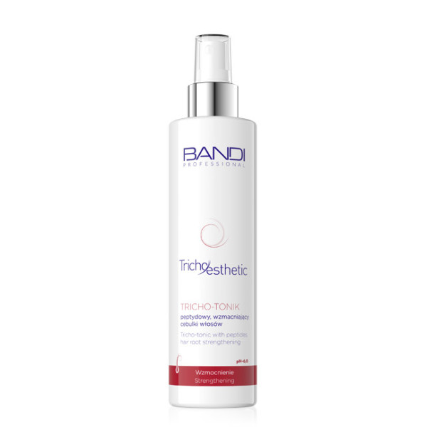 Tricho-tonic with peptides hair root strengthening