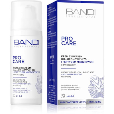 Cream with hyaluronic acid 7D and copper peptide Cream with hyaluronic acid 7D and copper peptide