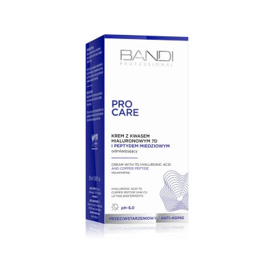 Cream with hyaluronic acid 7D and copper peptide Cream with hyaluronic acid 7D and copper peptide