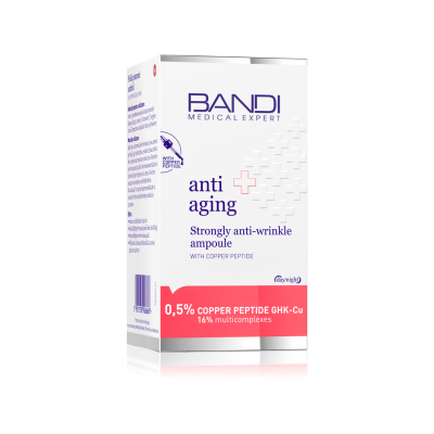 Strongly anti-wrinkle ampoule with copper peptide Strongly anti-wrinkle ampoule with copper peptide