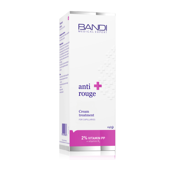 Anti-rouge capillary treatment cream