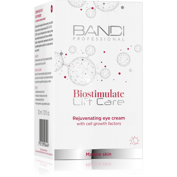 Rejuvenating eye cream with cell growth factors