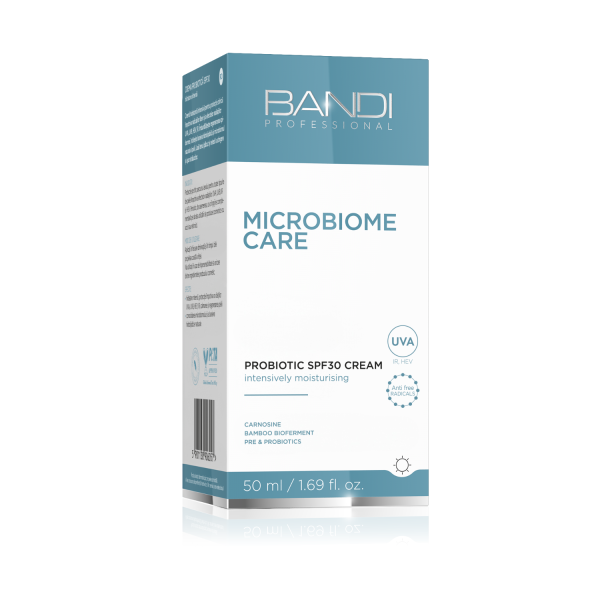 Probiotic SPF30 cream intensively moisturising