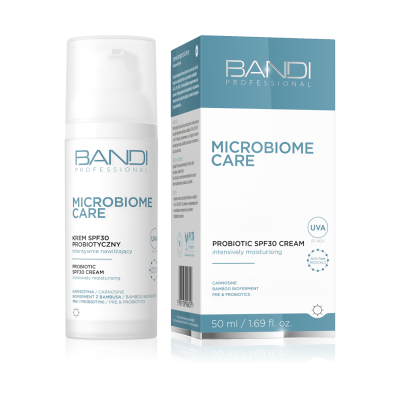 Probiotic SPF30 cream intensively moisturising