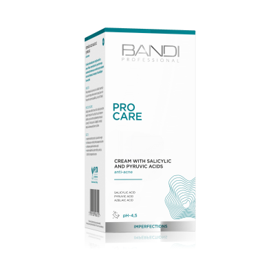 Cream with salicylic and pyruvic acids anti-acne Cream with salicylic and pyruvic acids anti-acne