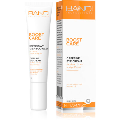 Anti-puffiness caffeine eye cream for dark circles