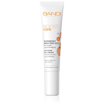 Anti-puffiness caffeine eye cream for dark circles