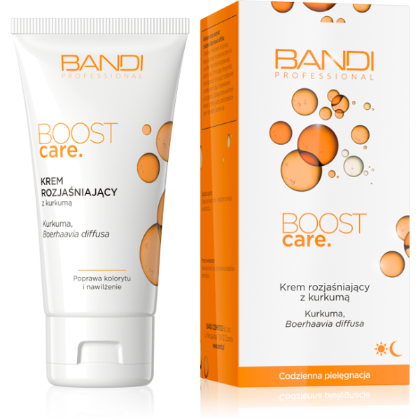 Brightening cream with turmeric
