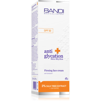 Firming face cream antioxidant
