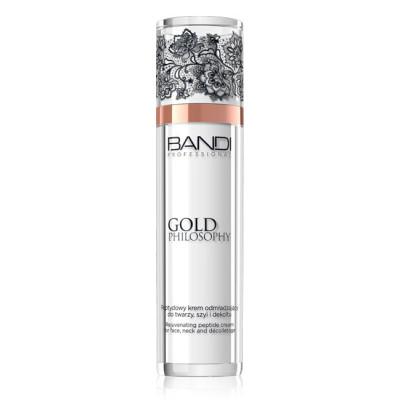 Rejuvenating peptide cream for face, neck and decolletage